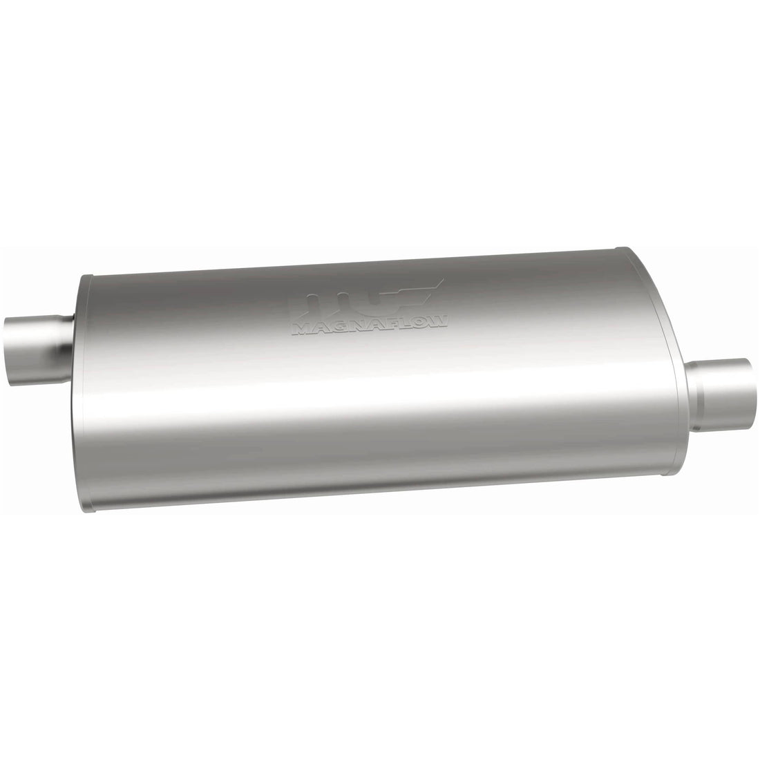 MagnaFlow Exhaust Products Exhaust MagnaFlow Exhaust Products 14239 - Straight-Through Performance Muffler; 3in. Offset/Offset; 5x14x8 Body