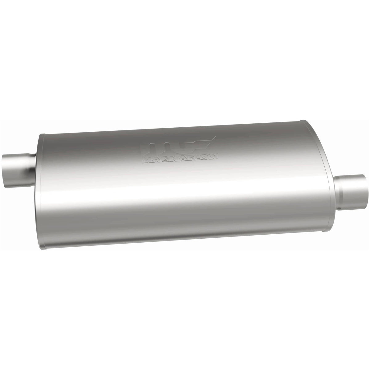 MagnaFlow Exhaust Products Exhaust MagnaFlow Exhaust Products 14239 - Straight-Through Performance Muffler; 3in. Offset/Offset; 5x14x8 Body