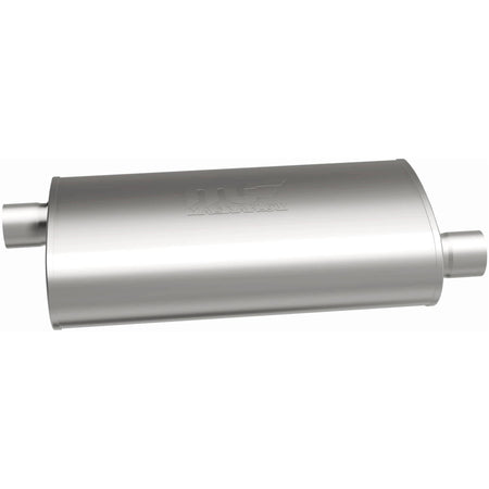 MagnaFlow Exhaust Products Exhaust MagnaFlow Exhaust Products 14239 - Straight-Through Performance Muffler; 3in. Offset/Offset; 5x14x8 Body