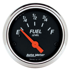 AutoMeter 1424 2-1/16" FUEL LEVEL, 240-33 Ohm, DB