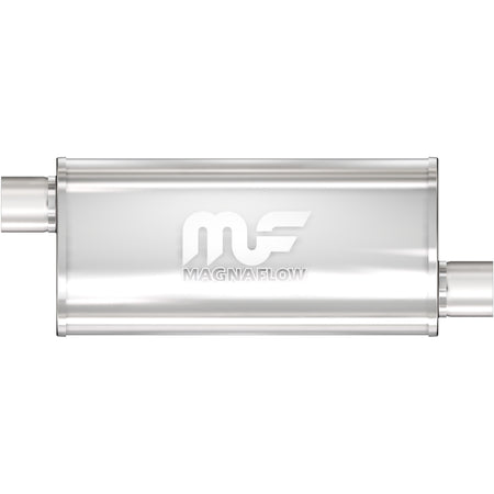 MagnaFlow Exhaust Products 14263 - Straight-Through Performance Muffler; 2.5in. Offset/Offset; 5x18x8 Body 1