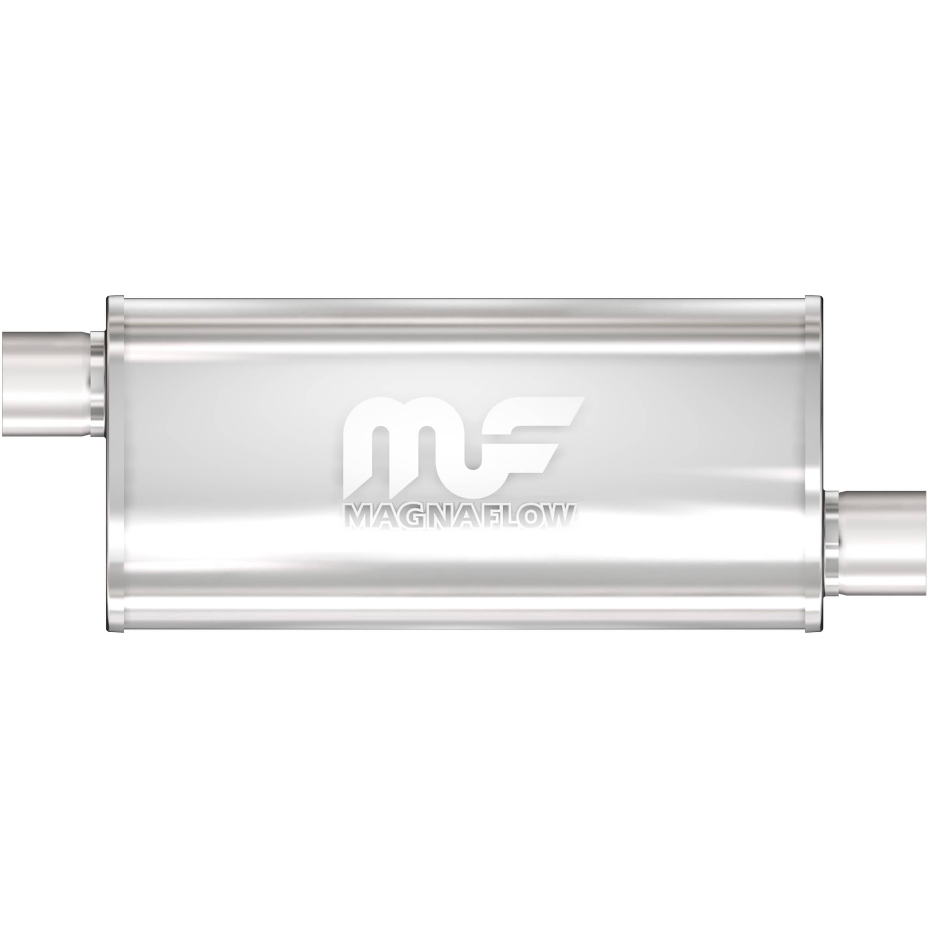 MagnaFlow Exhaust Products Exhaust MagnaFlow Exhaust Products 14264 - Straight-Through Performance Muffler; 3in. Offset/Offset; 5x18x8 Body