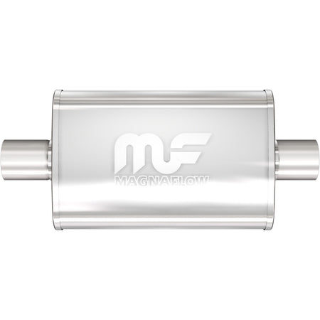MagnaFlow Exhaust Products 14319 - Straight-Through Performance Muffler; 3in. Center/Center; 4x14x9 Body 1