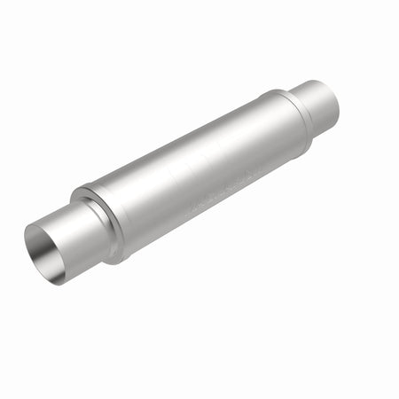 MagnaFlow Exhaust Products 14419 - Straight-Through Performance Muffler; 3in. Center/Center; 4x14x4 Body 2
