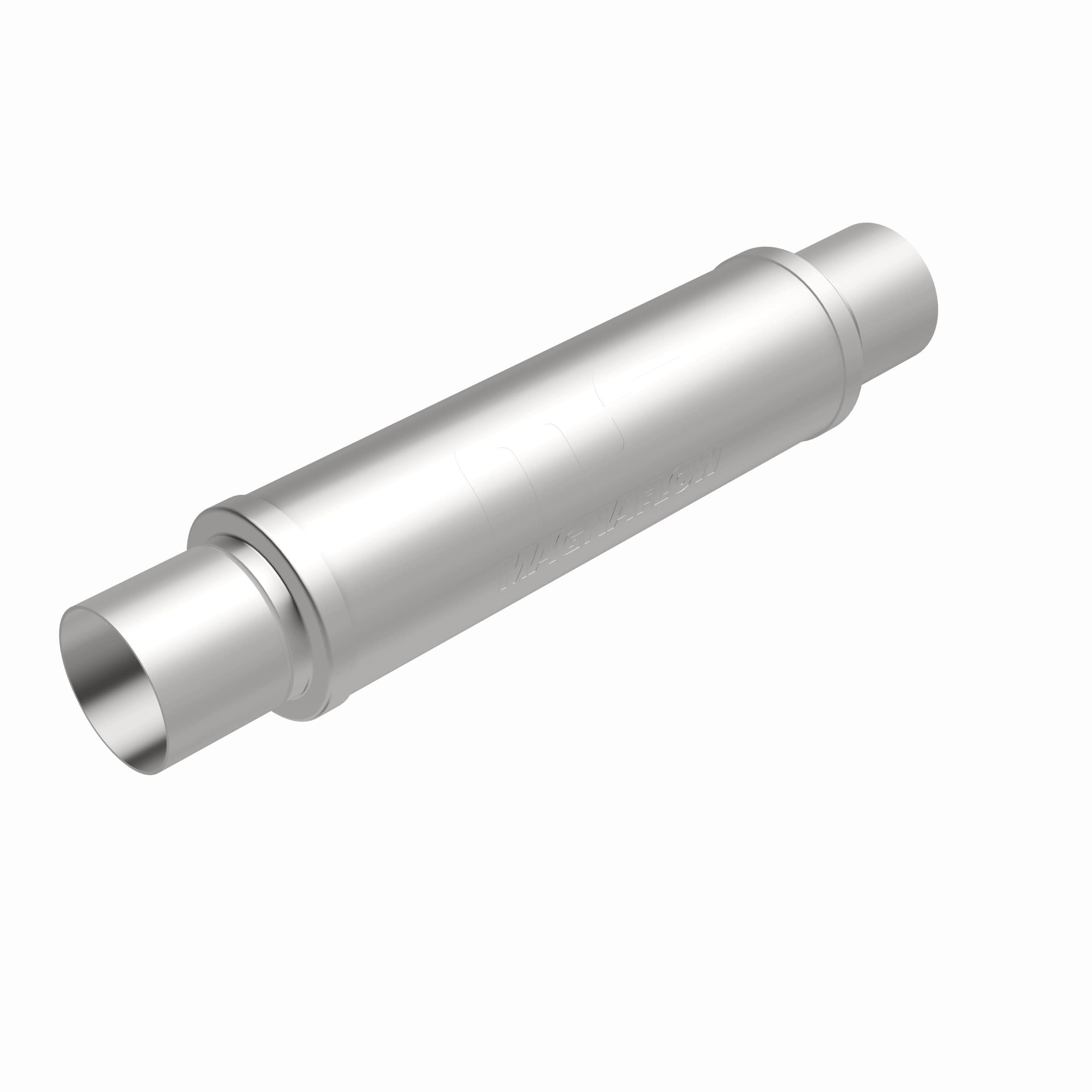 MagnaFlow Exhaust Products 14419 - Straight-Through Performance Muffler; 3in. Center/Center; 4x14x4 Body 3