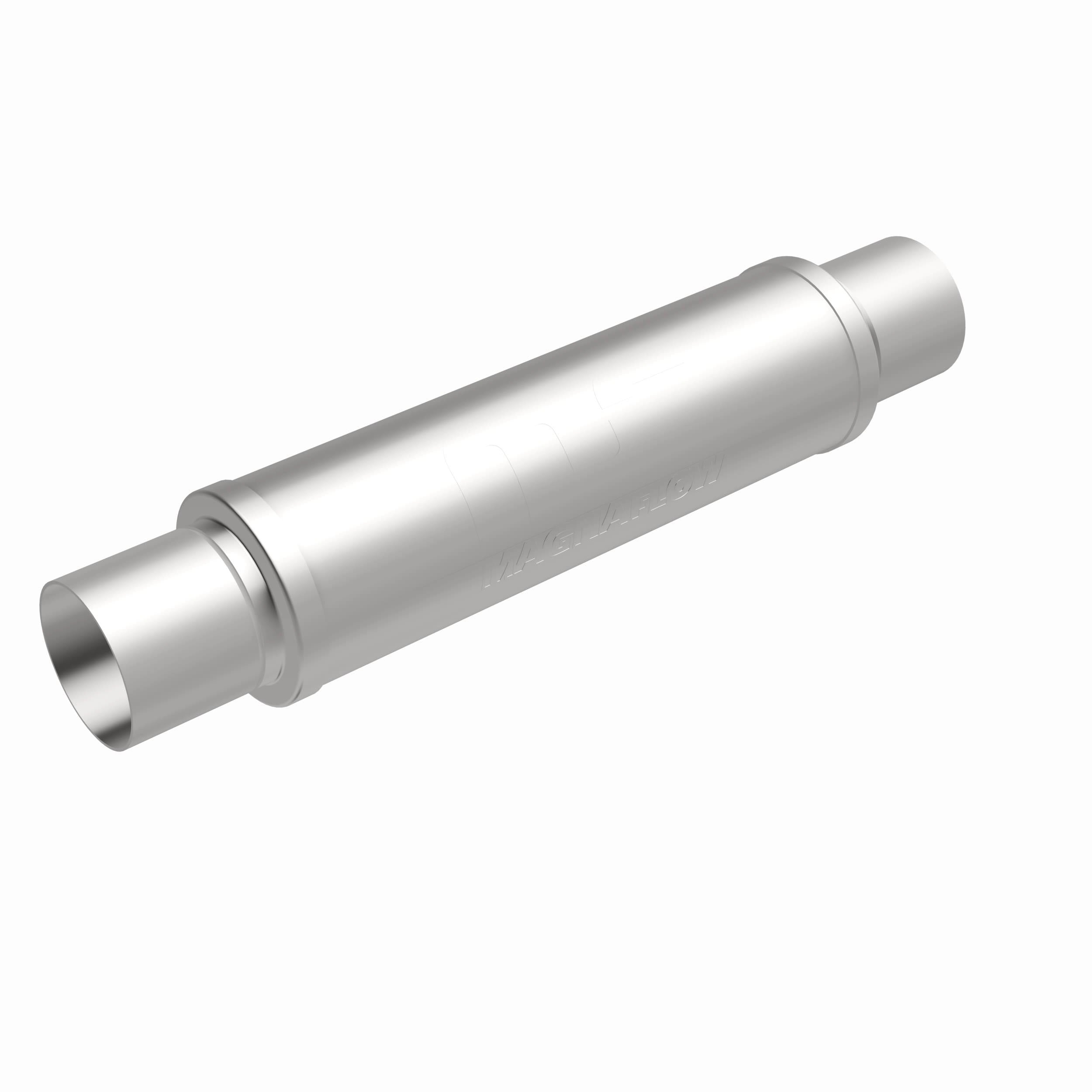 MagnaFlow Exhaust Products 14419 - Straight-Through Performance Muffler; 3in. Center/Center; 4x14x4 Body 4