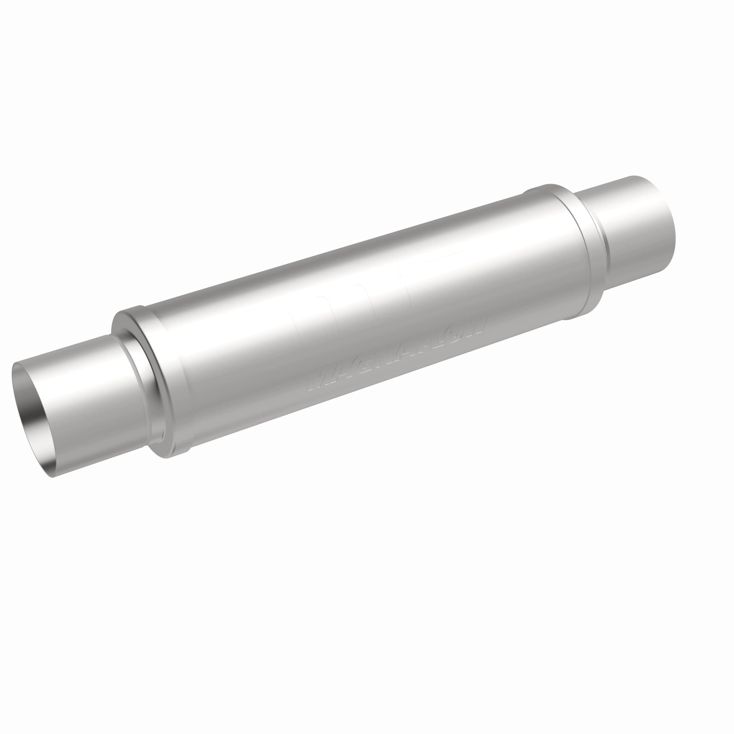 MagnaFlow Exhaust Products 14419 - Straight-Through Performance Muffler; 3in. Center/Center; 4x14x4 Body 5