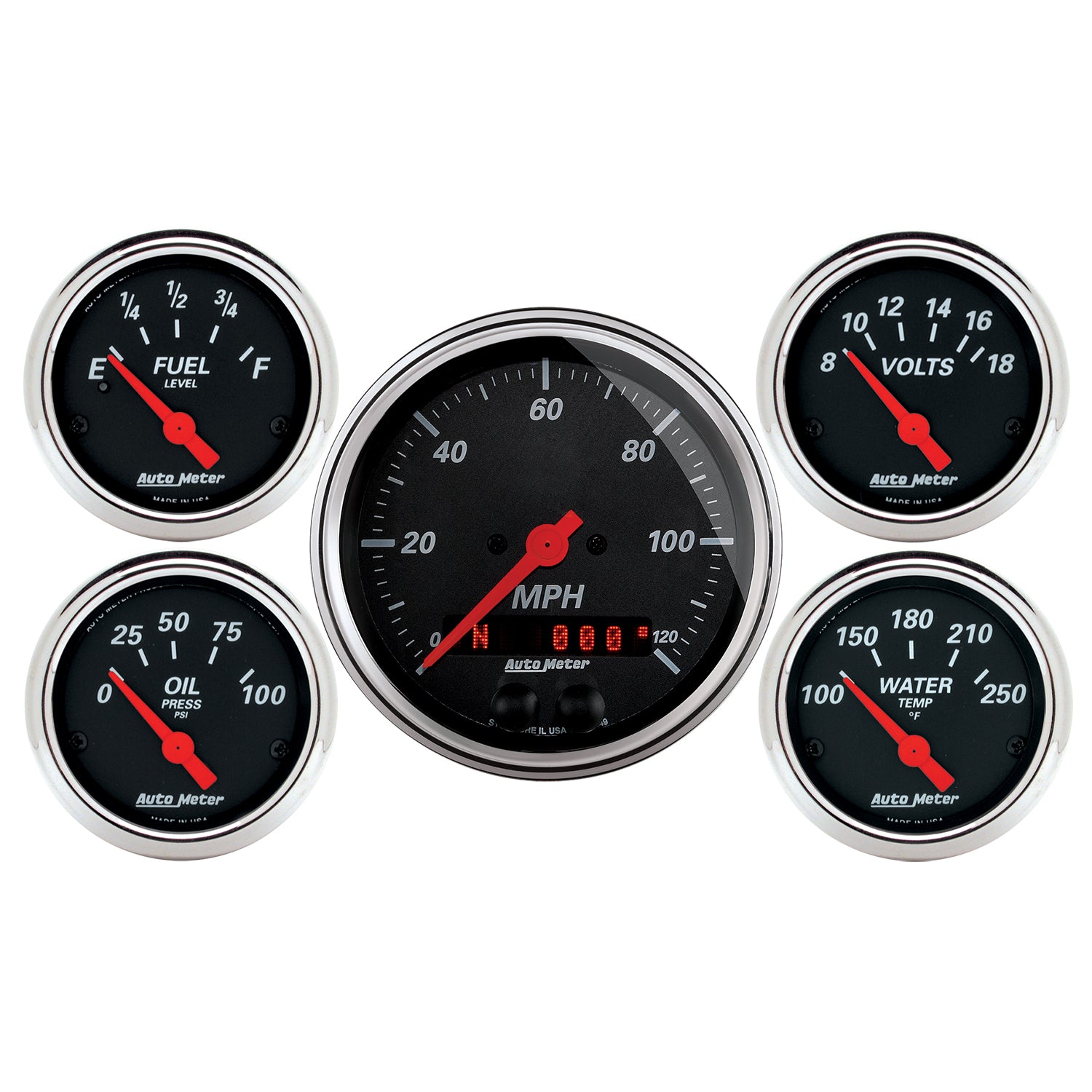 AutoMeter 1450 - Gauge Set