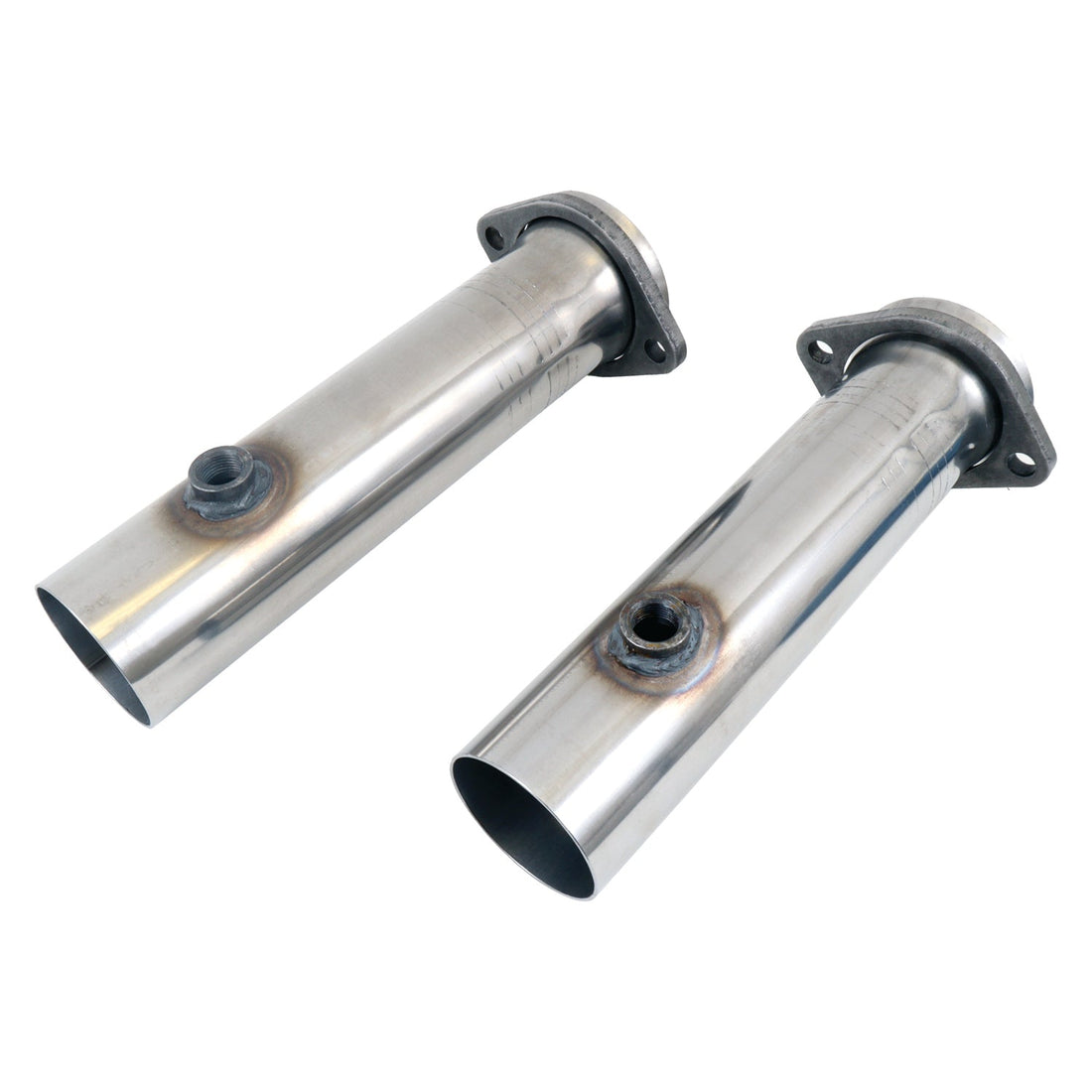 BBK Performance Parts 14670 - UNIVERSAL 2-3/4 EXHAUST FLOW TUBES WITH COLLECTOR BRACKETS 1