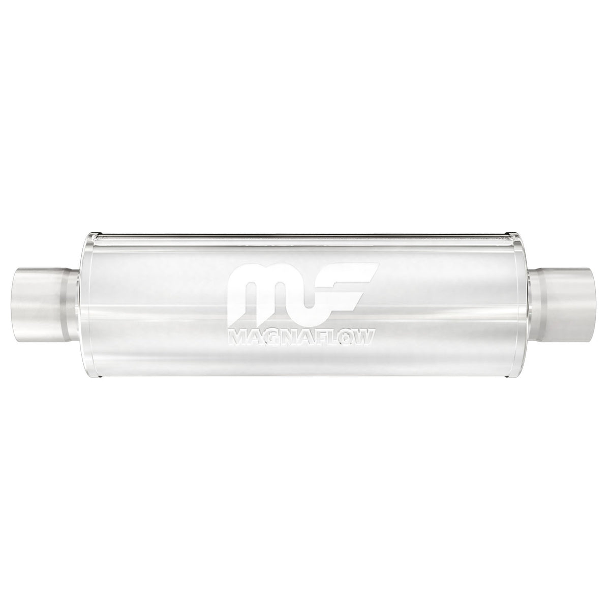 MagnaFlow Exhaust Products 14716 - Straight-Through Performance Muffler; 2.5in. Center/Center; 7x14x7 Body 5