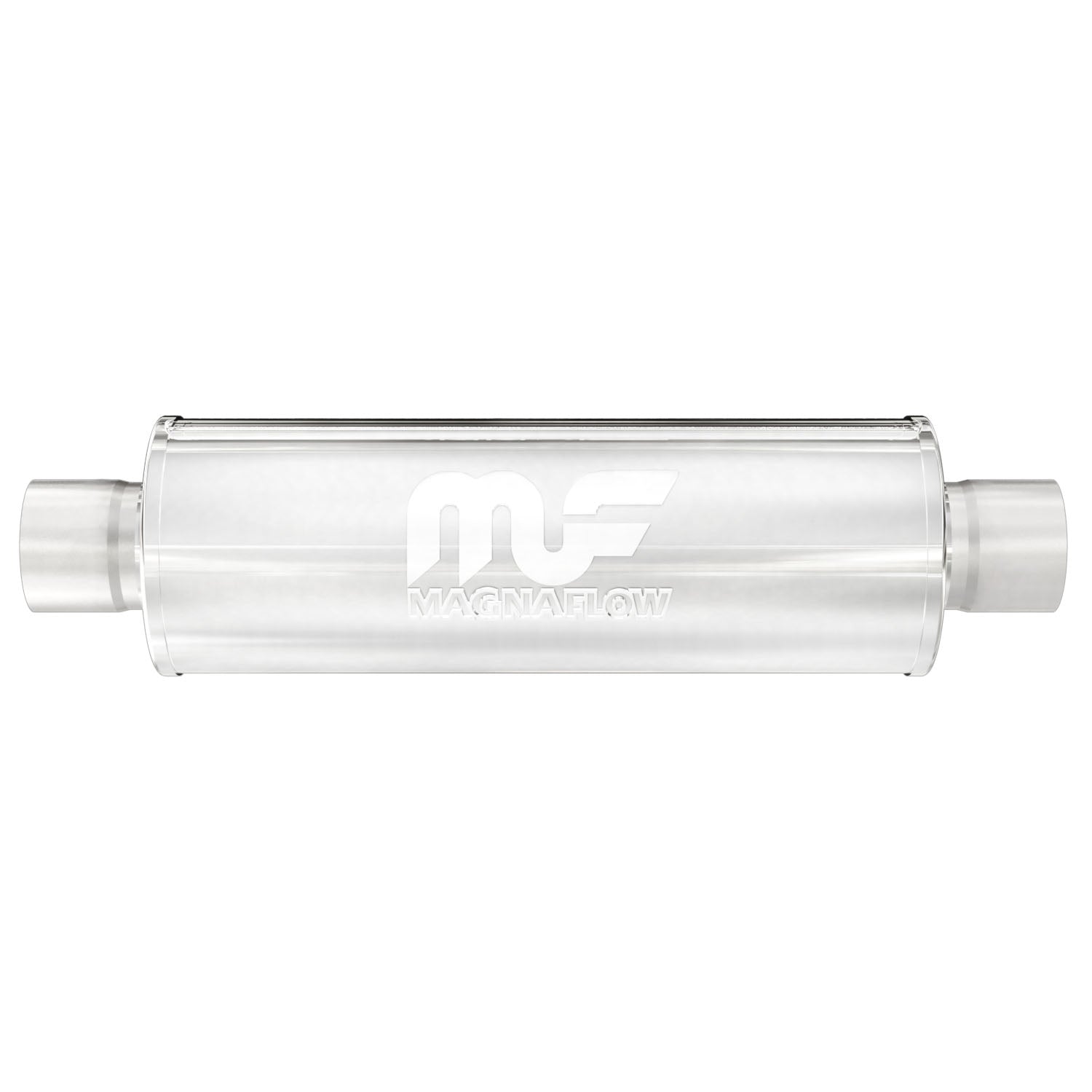 MagnaFlow Exhaust Products 14716 - Straight-Through Performance Muffler; 2.5in. Center/Center; 7x14x7 Body 5