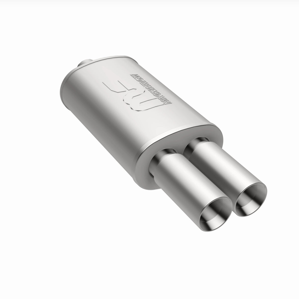 MagnaFlow Exhaust Products 14815 - Straight-Through Performance Muffler; 2.25/3.125in. Center/Dual; 5x14x8 Body 5