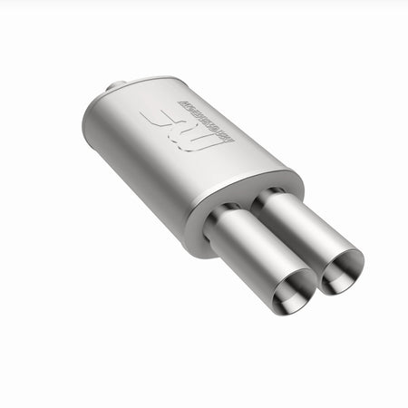 MagnaFlow Exhaust Products 14815 - Straight-Through Performance Muffler; 2.25/3.125in. Center/Dual; 5x14x8 Body 5