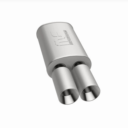 MagnaFlow Exhaust Products 14816 - Straight-Through Performance Muffler; 2.25/3.5in. Center/Dual; 5x14x8 Body 2