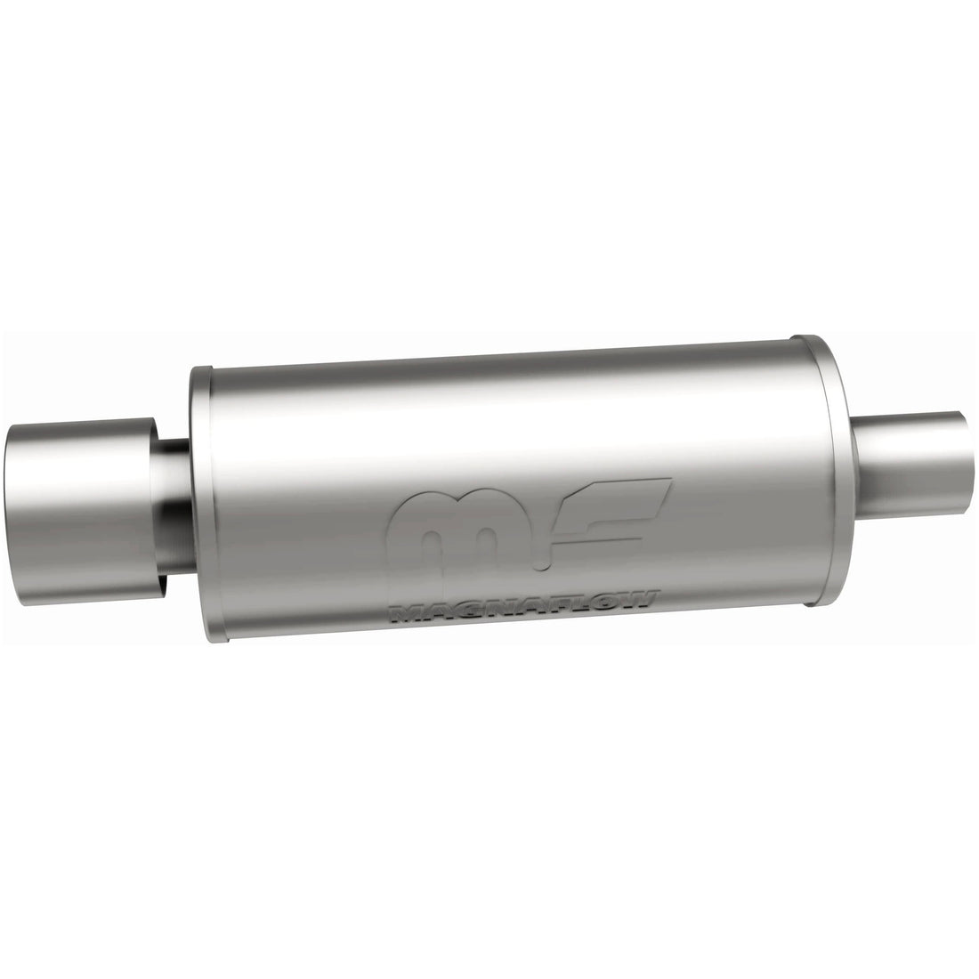 MagnaFlow Exhaust Products 14817 - Straight-Through Performance Muffler; 2.25/4in. Center/Center; 6x14x6 Body