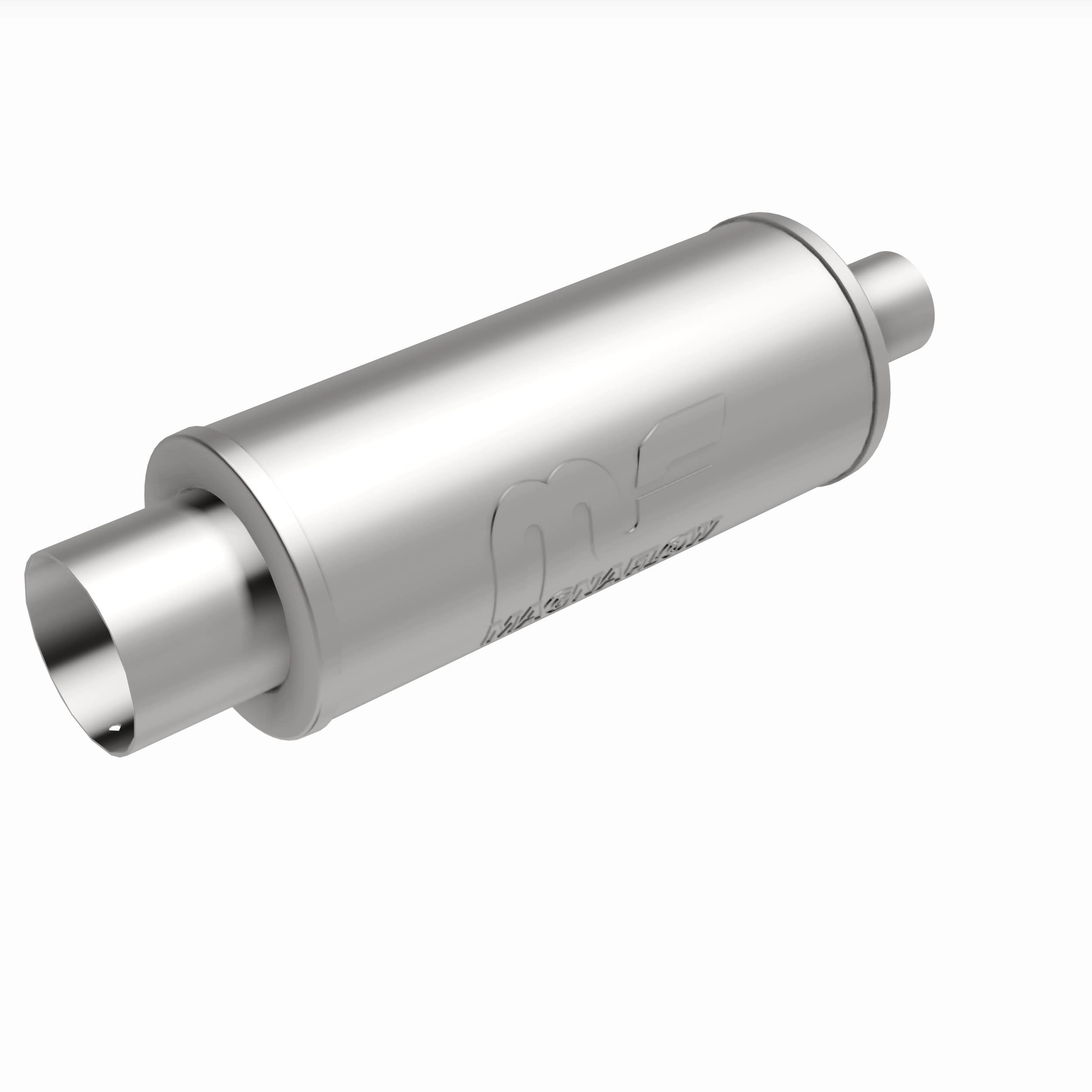 MagnaFlow Exhaust Products 14822 - Straight-Through Performance Muffler; 2.25/4in. Center/Center; 6x14x6 Body 1