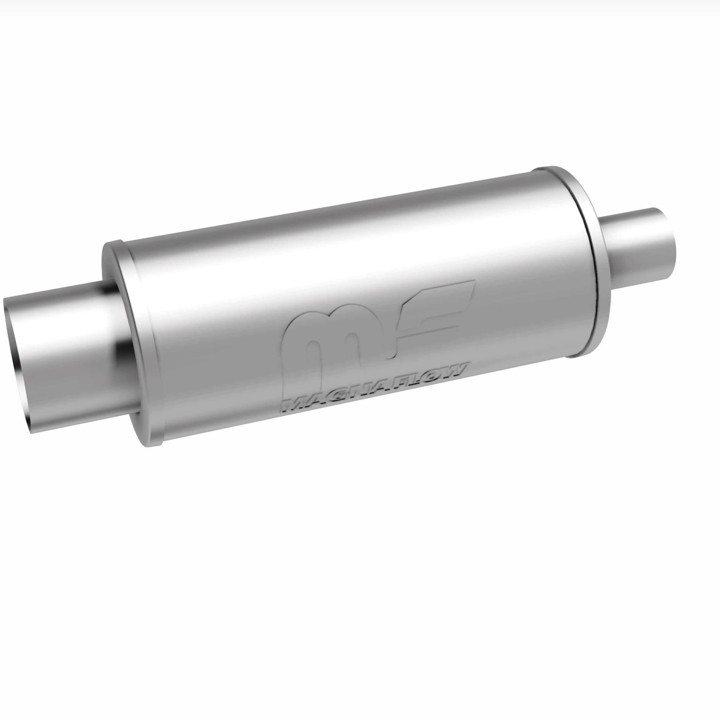MagnaFlow Exhaust Products 14822 - Straight-Through Performance Muffler; 2.25/4in. Center/Center; 6x14x6 Body 3