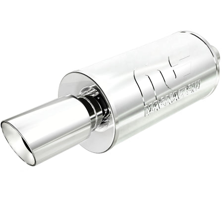 MagnaFlow Exhaust Products 14826 - Straight-Through Performance Muffler; 2.25/4in. Center/Center; 7x14x7 Body 1
