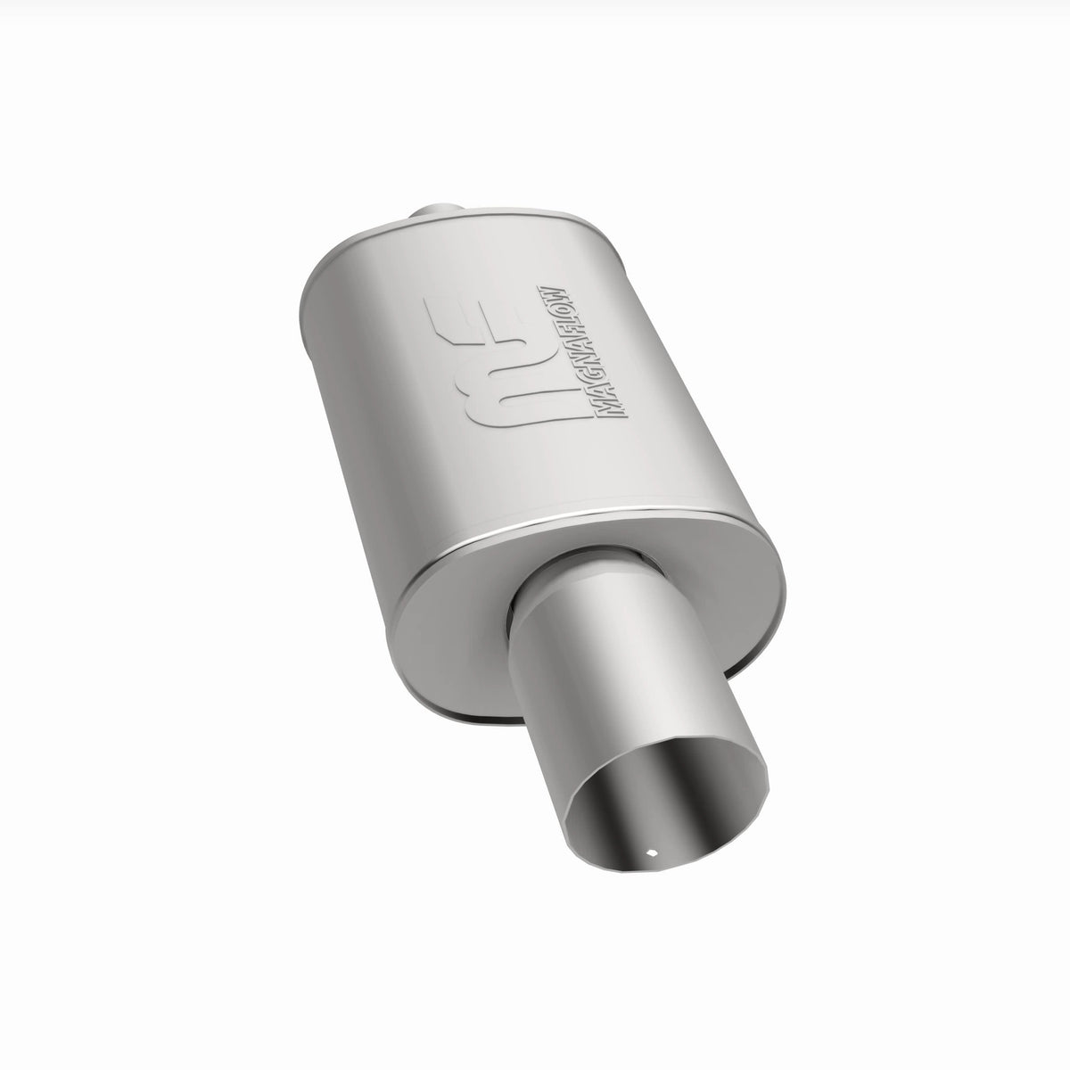 MagnaFlow Exhaust Products 14827 - Straight-Through Performance Muffler; 2.25/4in. Center/Center; 5x14x8 Body 2