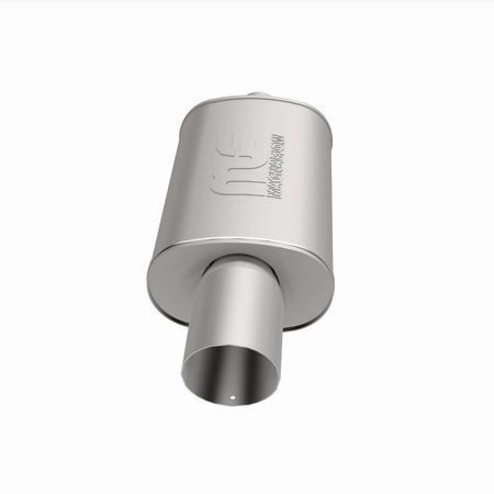 MagnaFlow Exhaust Products 14827 - Straight-Through Performance Muffler; 2.25/4in. Center/Center; 5x14x8 Body 3