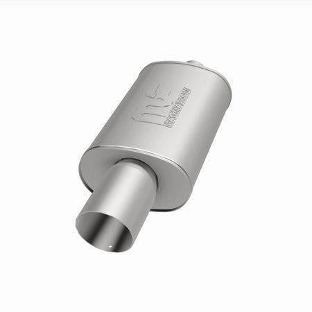 MagnaFlow Exhaust Products 14827 - Straight-Through Performance Muffler; 2.25/4in. Center/Center; 5x14x8 Body 4