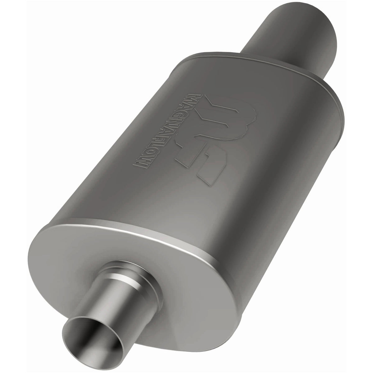 MagnaFlow Exhaust Products 14829 - Straight-Through Performance Muffler; 2.25/4in. Center/Center; 5x14x8 Body 1