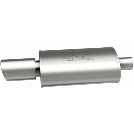 MagnaFlow Exhaust Products 14829 - Straight-Through Performance Muffler; 2.25/4in. Center/Center; 5x14x8 Body 2