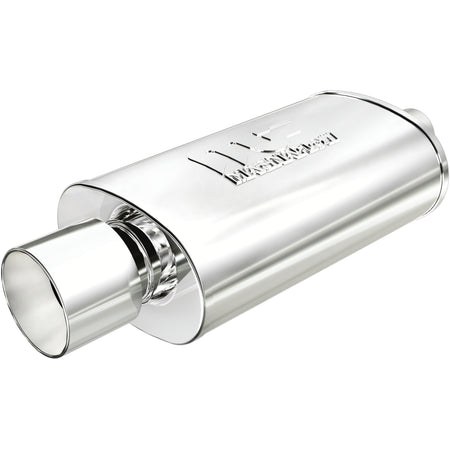 MagnaFlow Exhaust Products 14832 - Straight-Through Performance Muffler; 2.25/4in. Center/Center; 5x14x8 Body 2