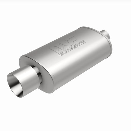 MagnaFlow Exhaust Products 14832 - Straight-Through Performance Muffler; 2.25/4in. Center/Center; 5x14x8 Body 3