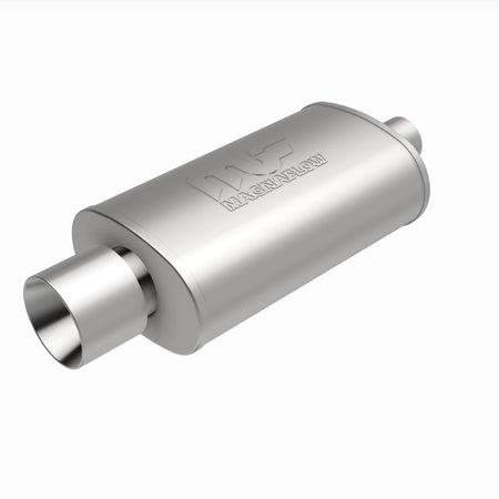 MagnaFlow Exhaust Products 14832 - Straight-Through Performance Muffler; 2.25/4in. Center/Center; 5x14x8 Body 4