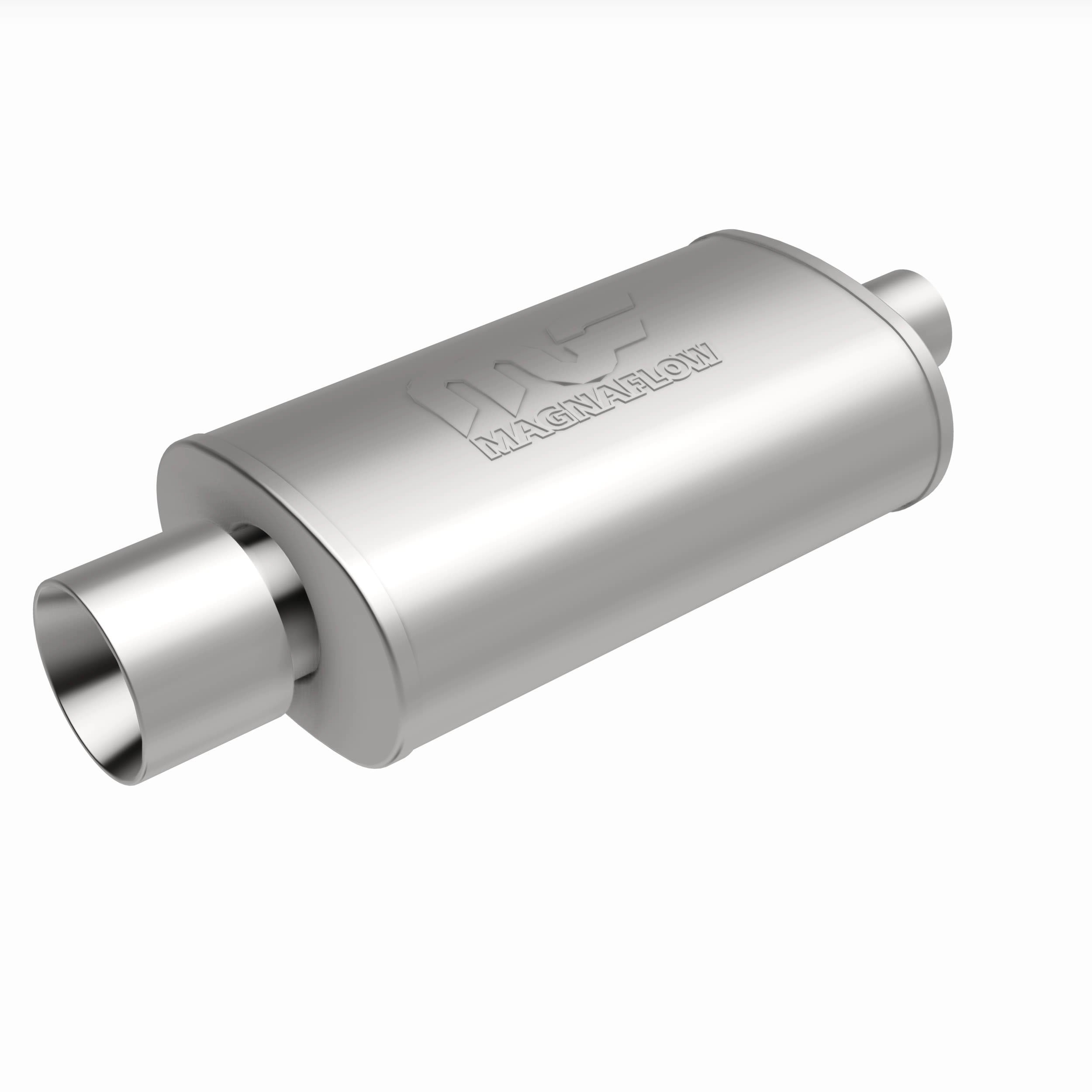 MagnaFlow Exhaust Products 14832 - Straight-Through Performance Muffler; 2.25/4in. Center/Center; 5x14x8 Body 5