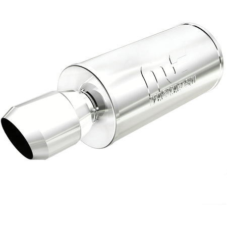 MagnaFlow Exhaust Products 14836 - Straight-Through Performance Muffler; 2.25/4.5in. Center/Center; 7x14x7 Body 1