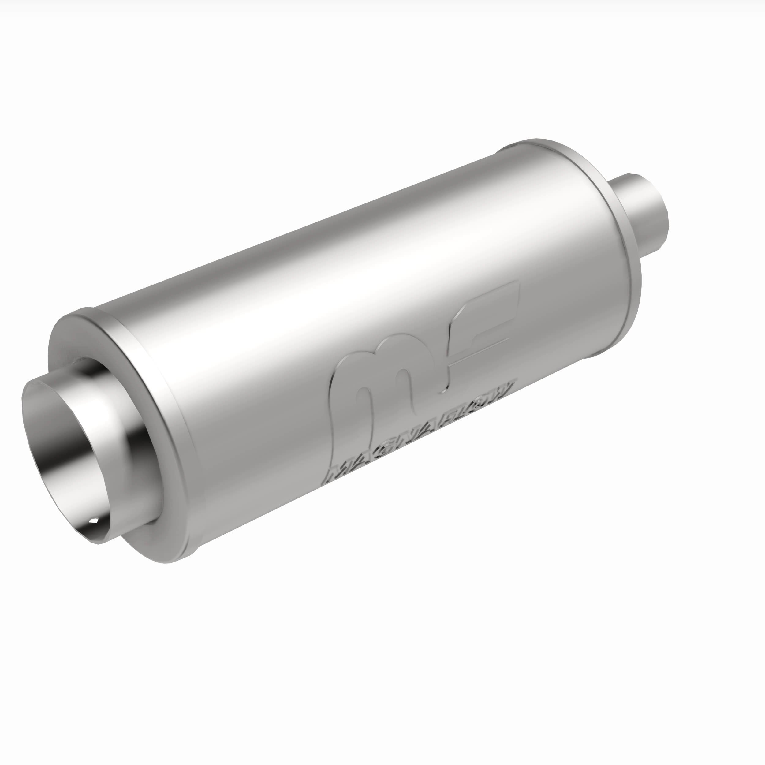MagnaFlow Exhaust Products 14846 - Straight-Through Performance Muffler; 2.25/4in. Center/Center; 6x14x6 Body 3