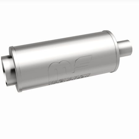 MagnaFlow Exhaust Products 14846 - Straight-Through Performance Muffler; 2.25/4in. Center/Center; 6x14x6 Body 5