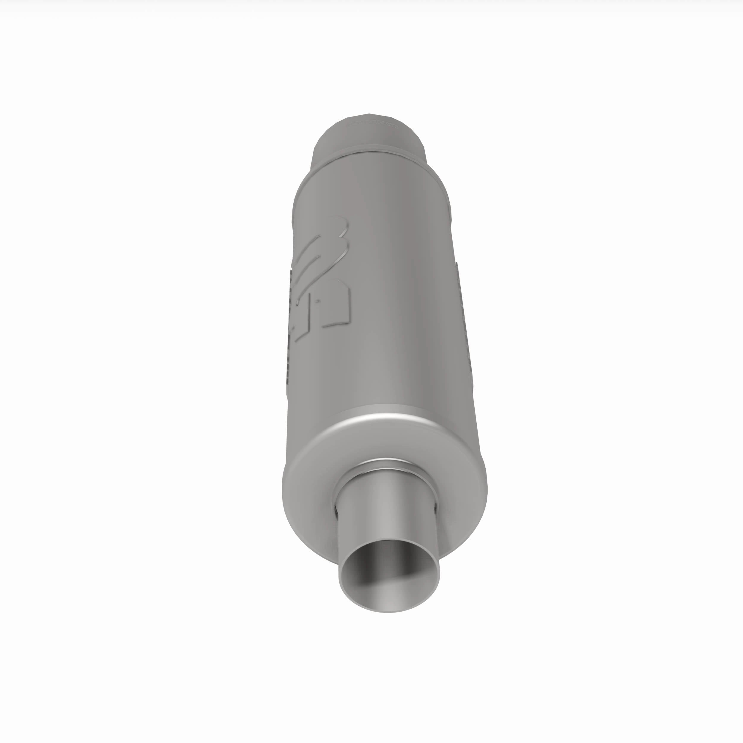 MagnaFlow Exhaust Products 14857 - Straight-Through Performance Muffler; 2.25/4in. Center/Center; 5x14x5 Body 2
