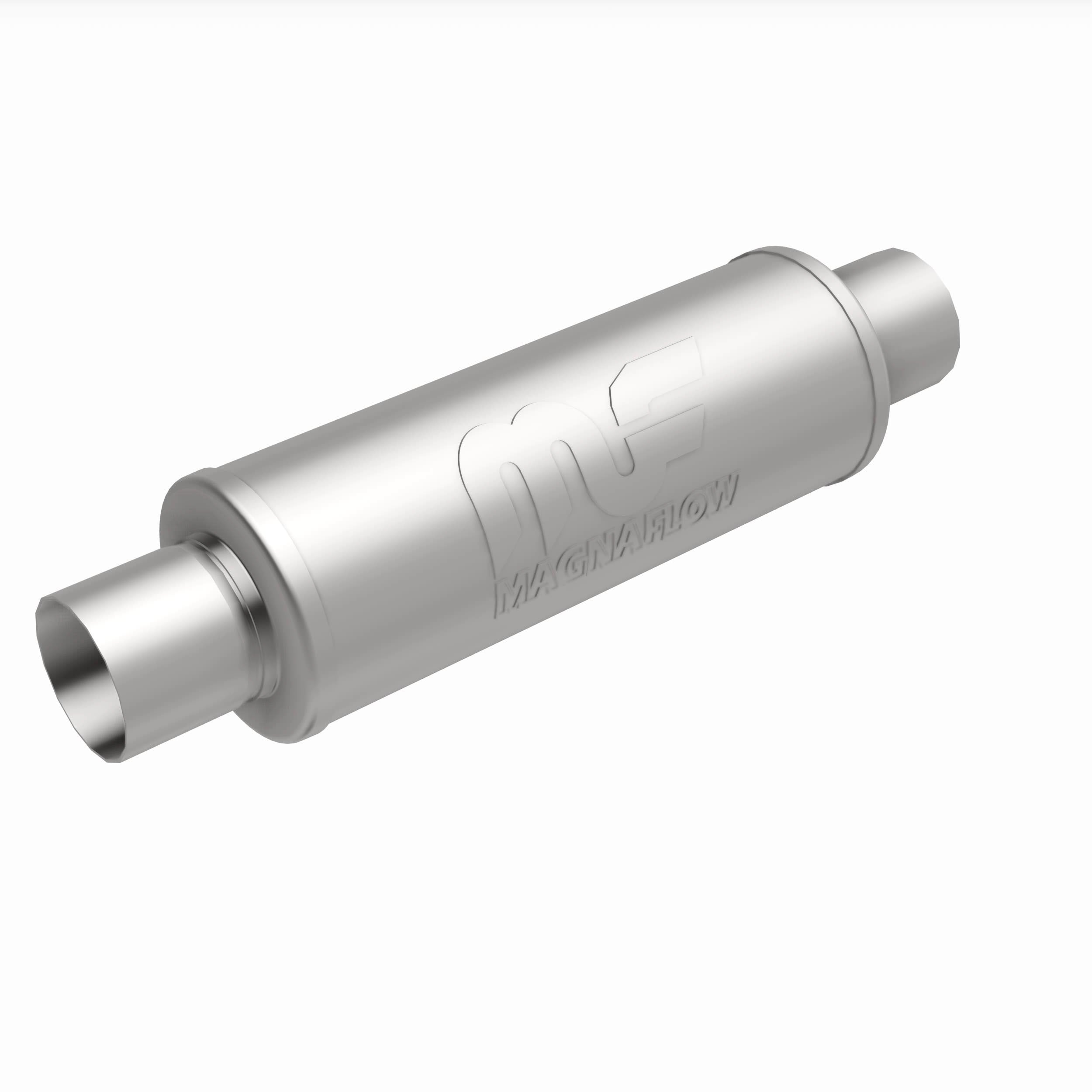 MagnaFlow Exhaust Products 14867 - Straight-Through Performance Muffler; 3in. Center/Center; 5x14x5 Body 3