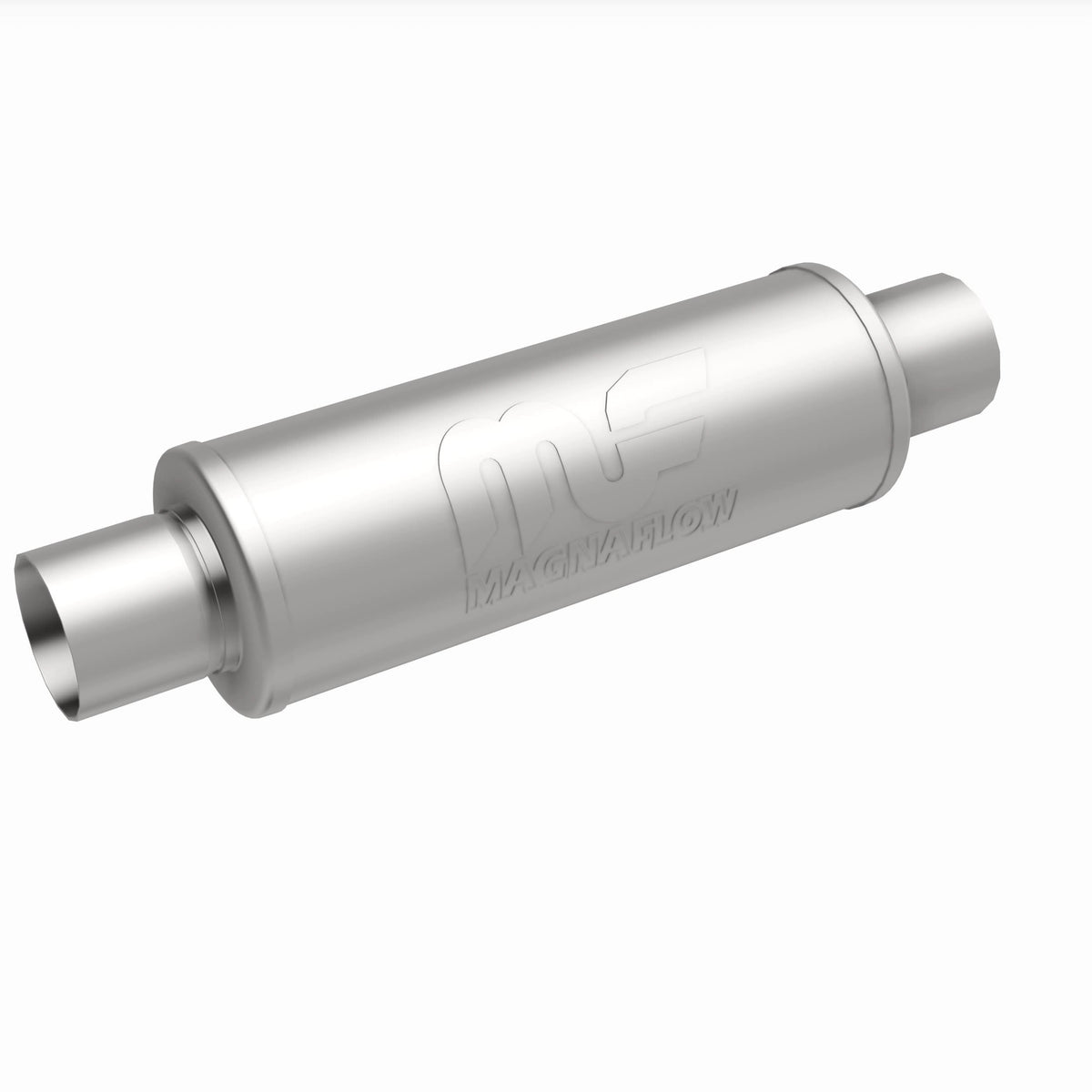 MagnaFlow Exhaust Products 14867 - Straight-Through Performance Muffler; 3in. Center/Center; 5x14x5 Body 4