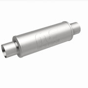MagnaFlow Exhaust Products 14867 - Straight-Through Performance Muffler; 3in. Center/Center; 5x14x5 Body 4