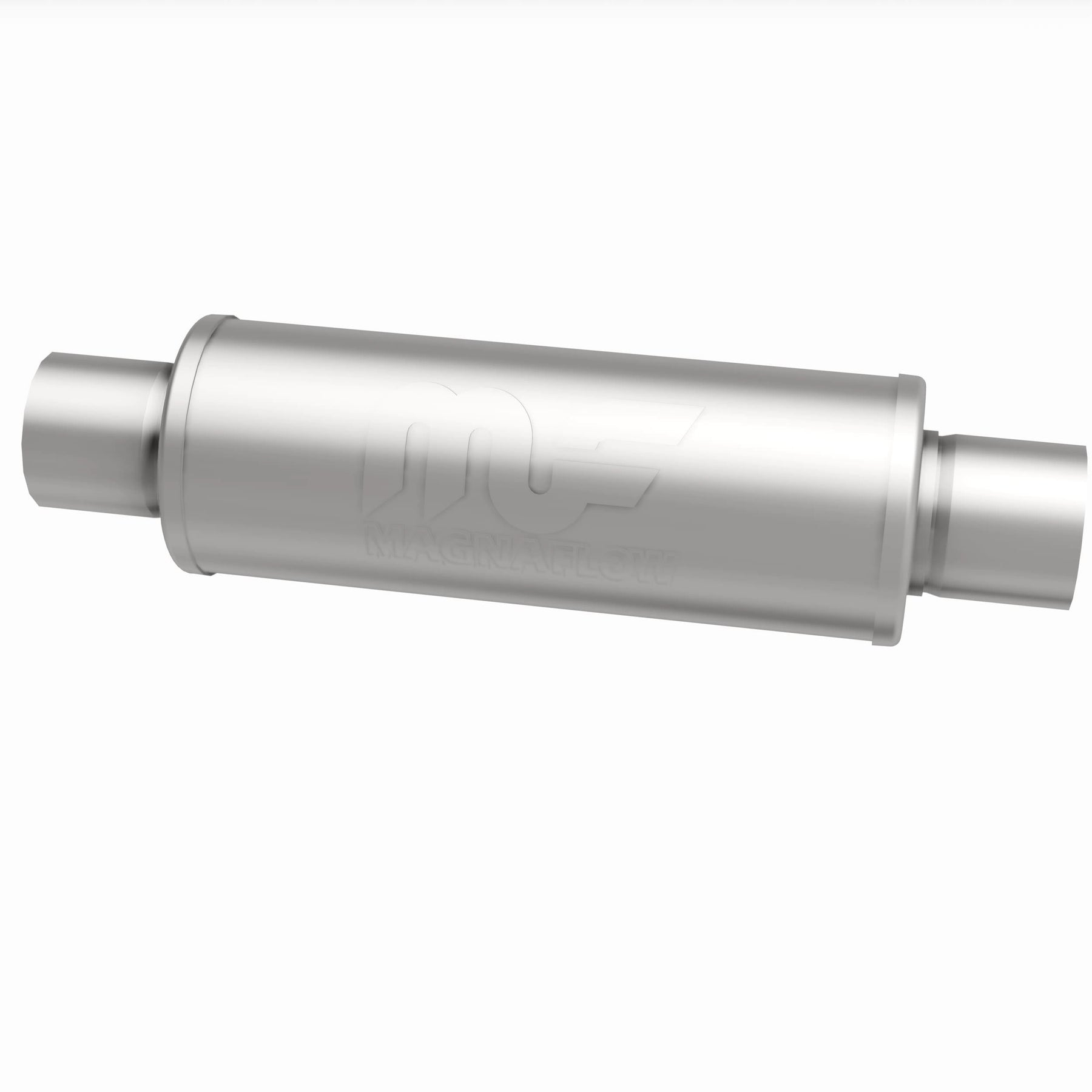 MagnaFlow Exhaust Products 14867 - Straight-Through Performance Muffler; 3in. Center/Center; 5x14x5 Body 5