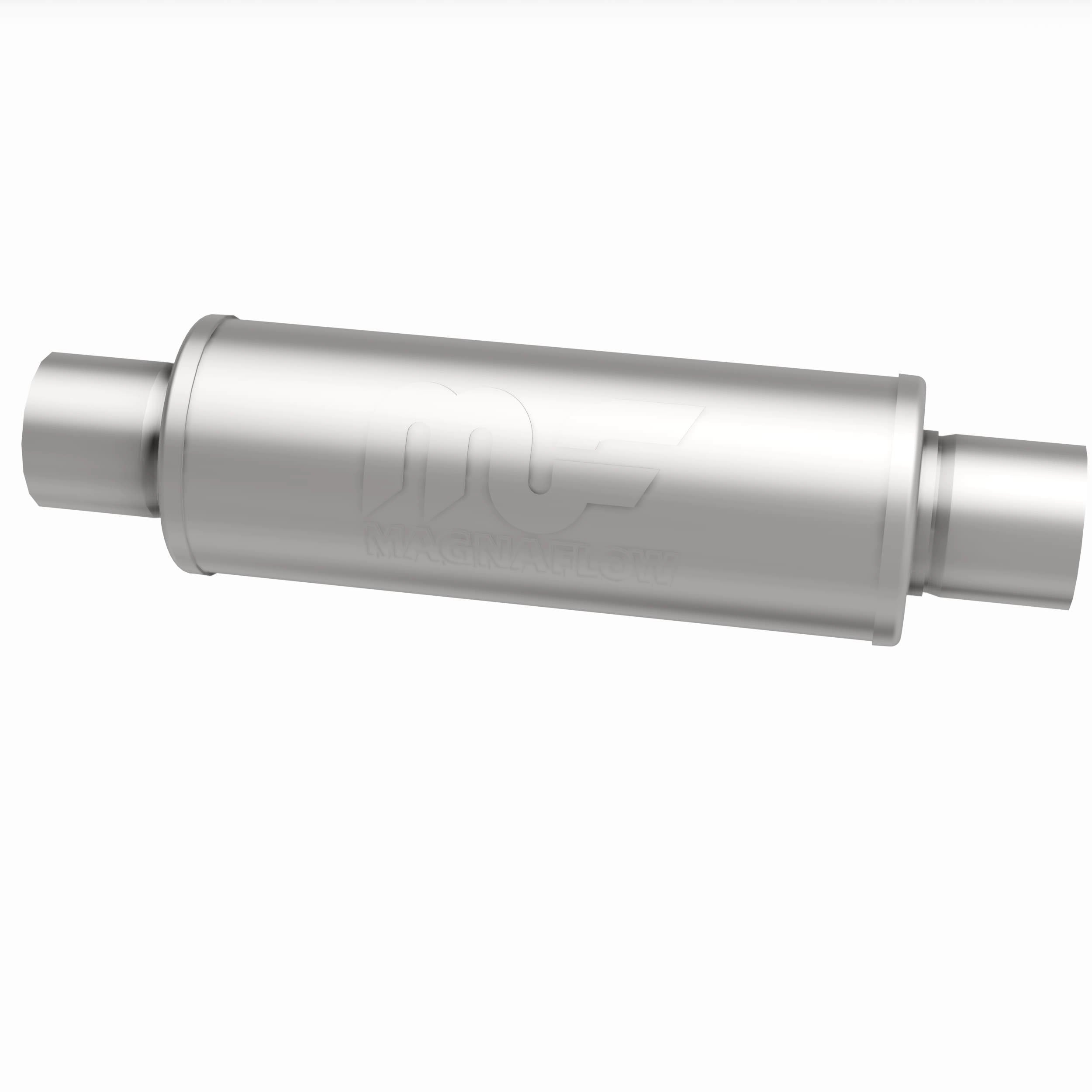MagnaFlow Exhaust Products 14867 - Straight-Through Performance Muffler; 3in. Center/Center; 5x14x5 Body 5