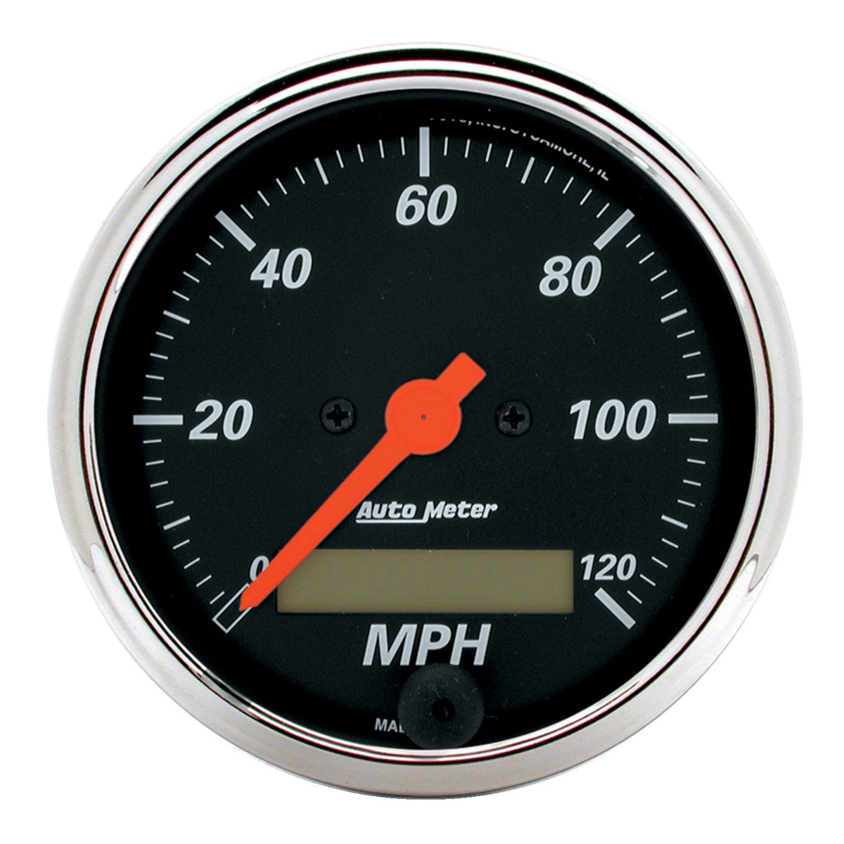 AutoMeter 7055-DB - DIRECT FIT DASH KIT, CHEVY 55-56, MPH/FUEL/OILP/WTMP/BAT, DB