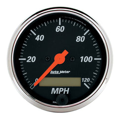 AutoMeter 1487 3-1/8" SPEEDOMETER, 0-120 MPH, DESIGNER BLACK