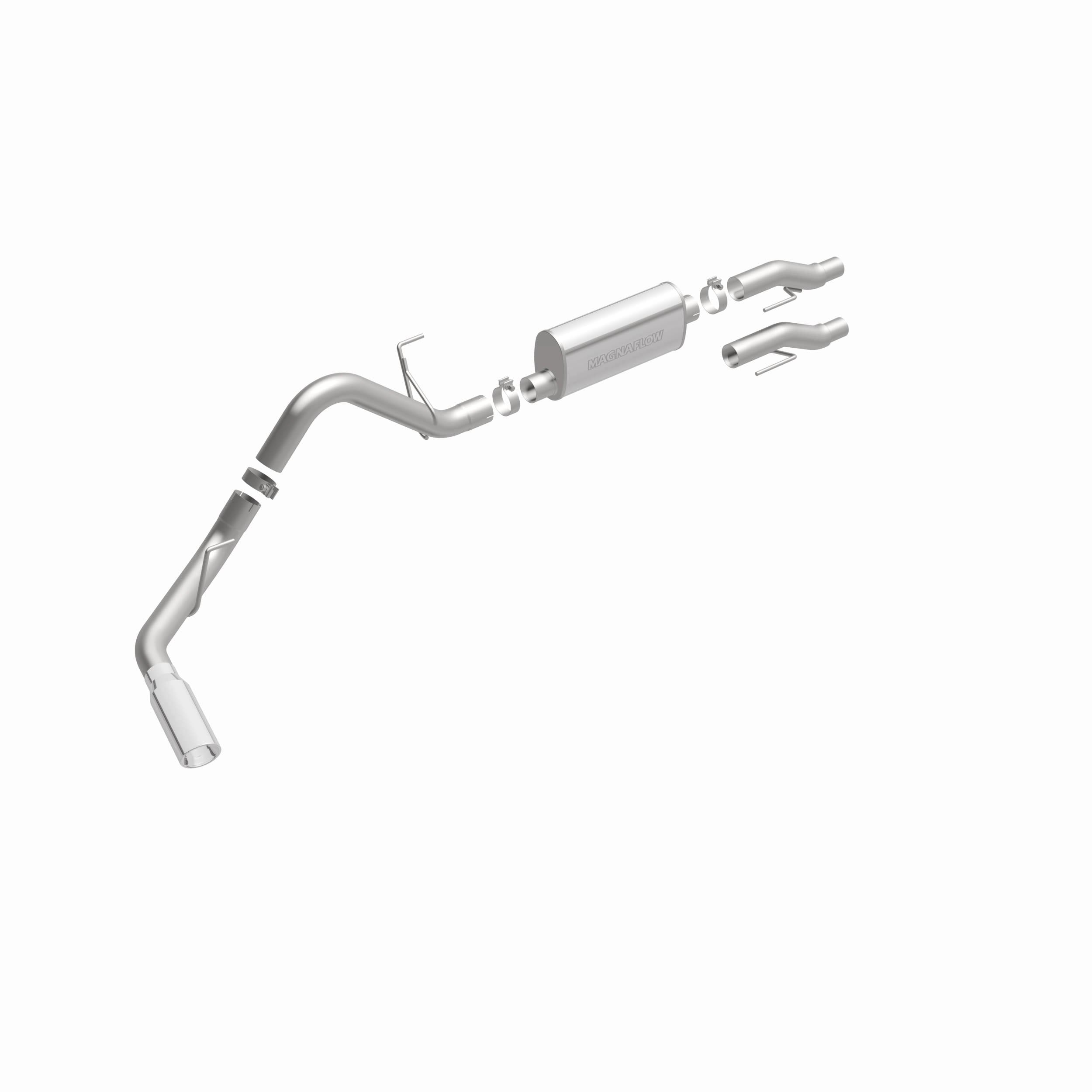 MagnaFlow Exhaust Products 15000 - Street Series Polished Cat-Back System 4