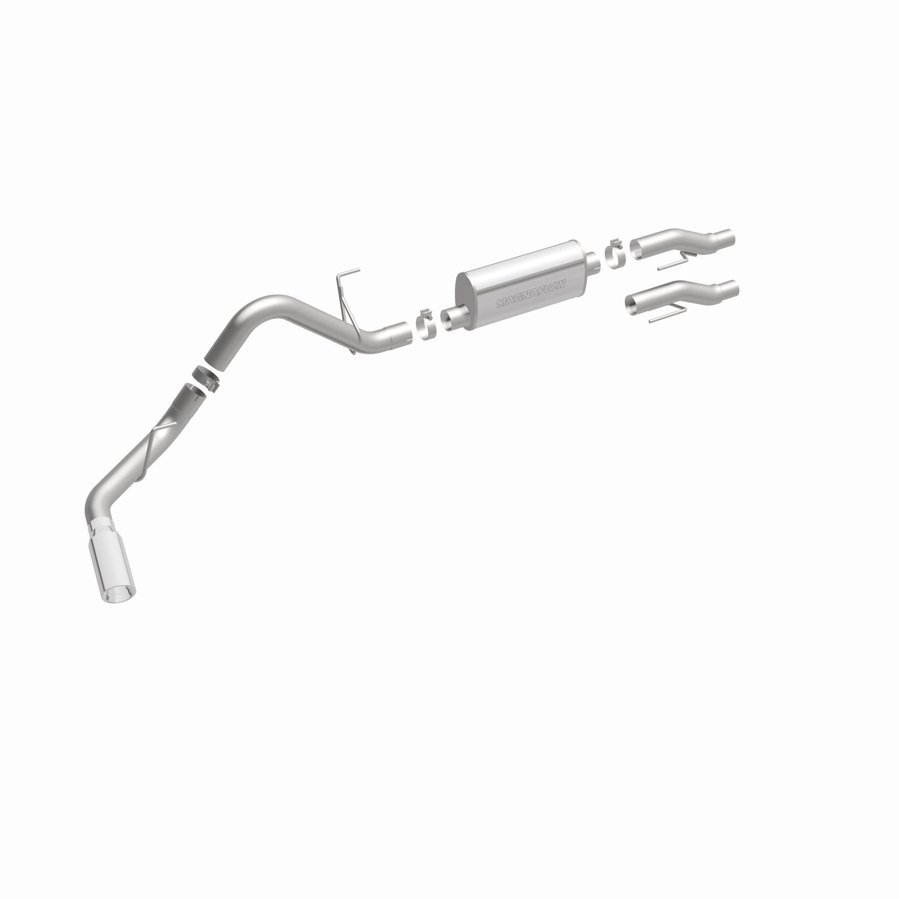 MagnaFlow Exhaust Products 15000 - Street Series Polished Cat-Back System 5