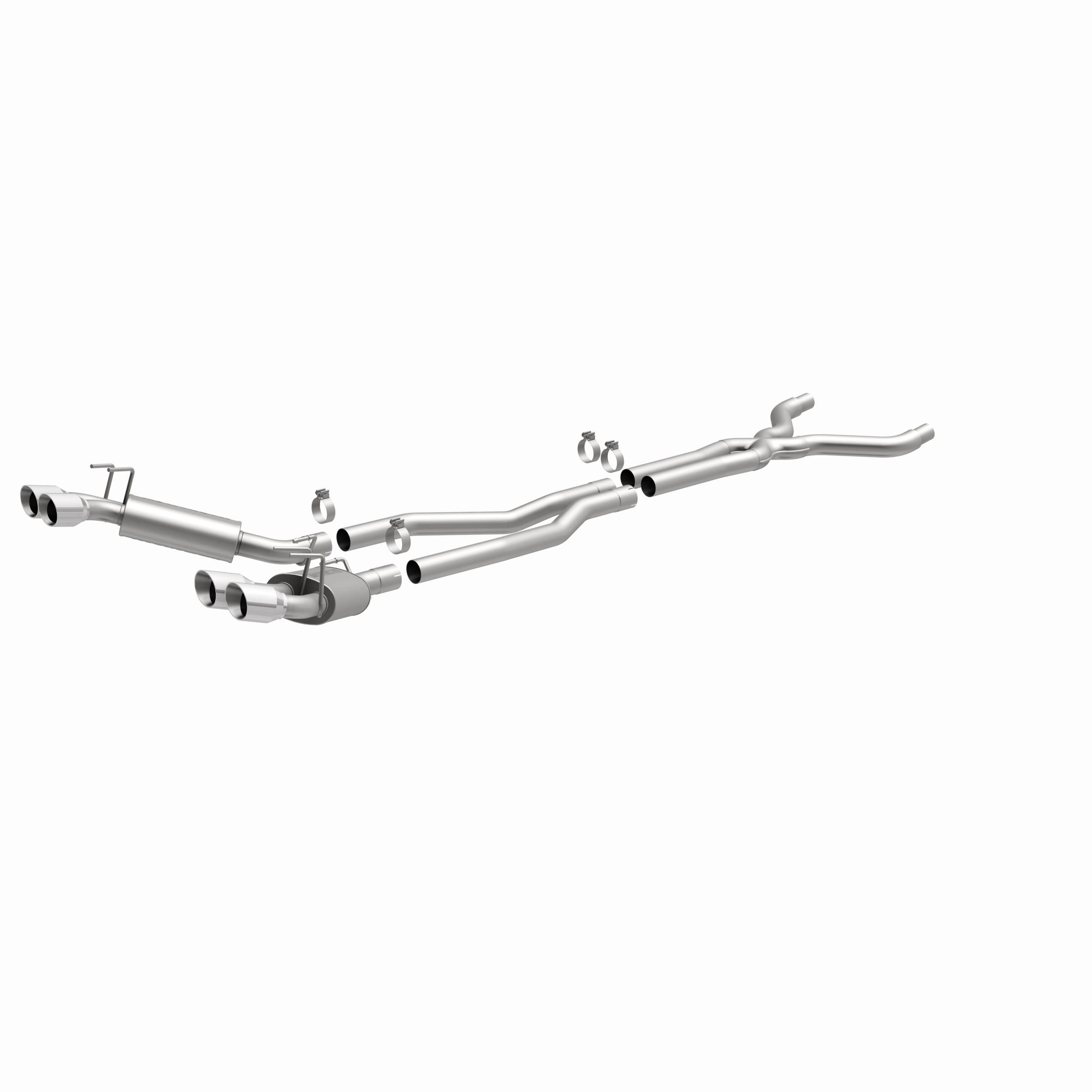 MagnaFlow Exhaust Products 15053 - Street Series Polished Cat-Back System 2