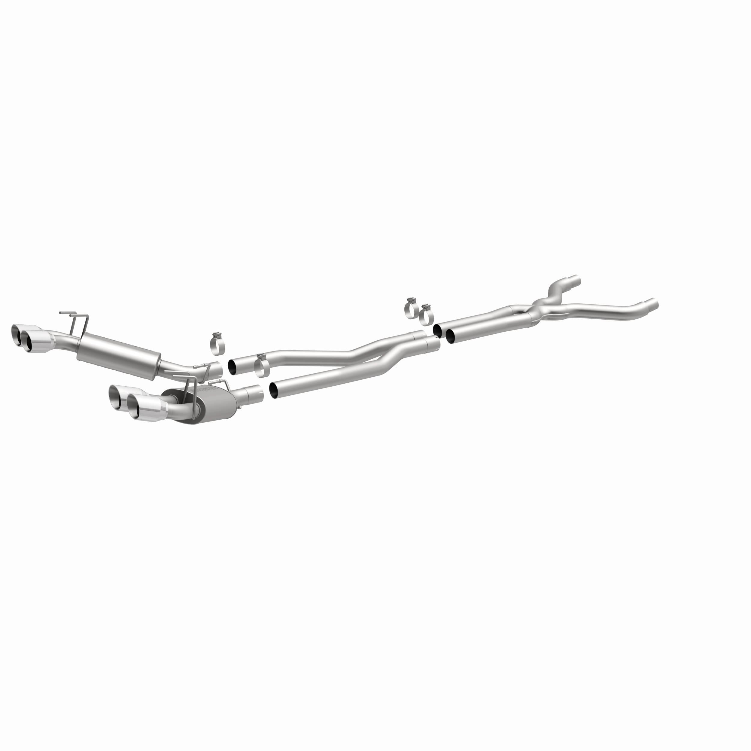 MagnaFlow Exhaust Products 15053 - Street Series Polished Cat-Back System 3