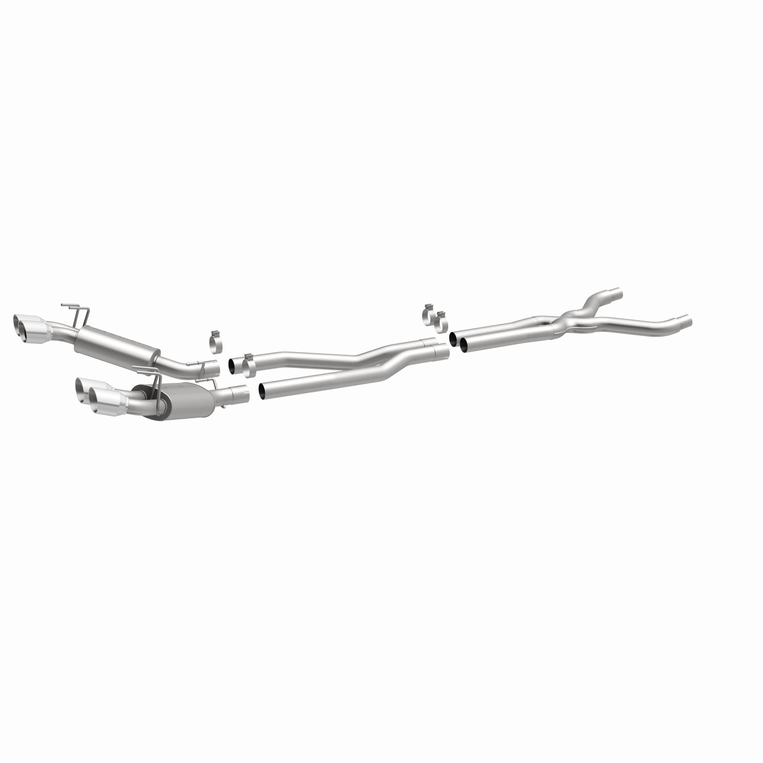 MagnaFlow Exhaust Products 15053 - Street Series Polished Cat-Back System 4