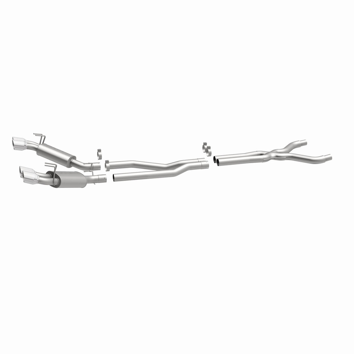 MagnaFlow Exhaust Products 15053 - Street Series Polished Cat-Back System 5