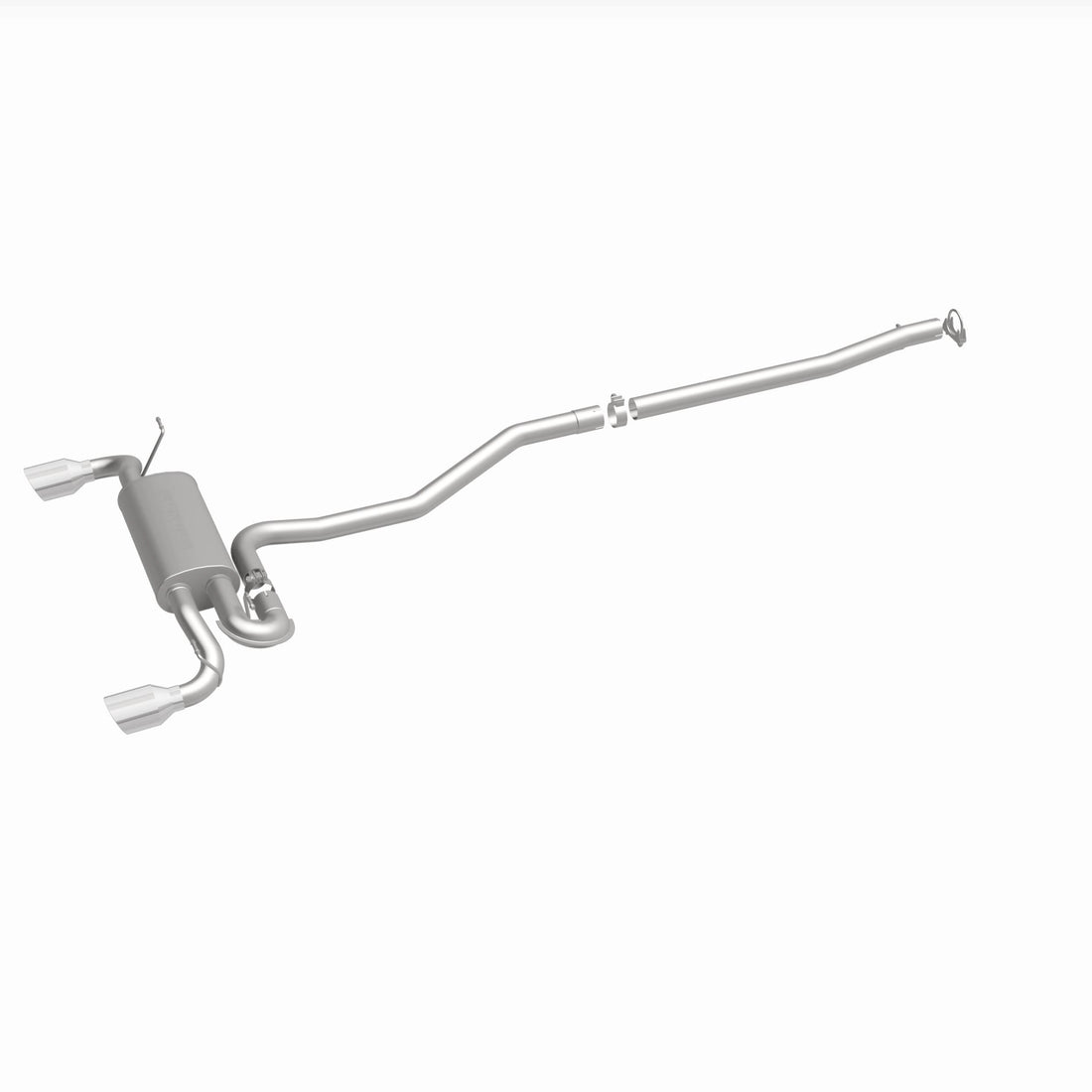 MagnaFlow Exhaust Products 15065 - Touring Series Polished Cat-Back System 1