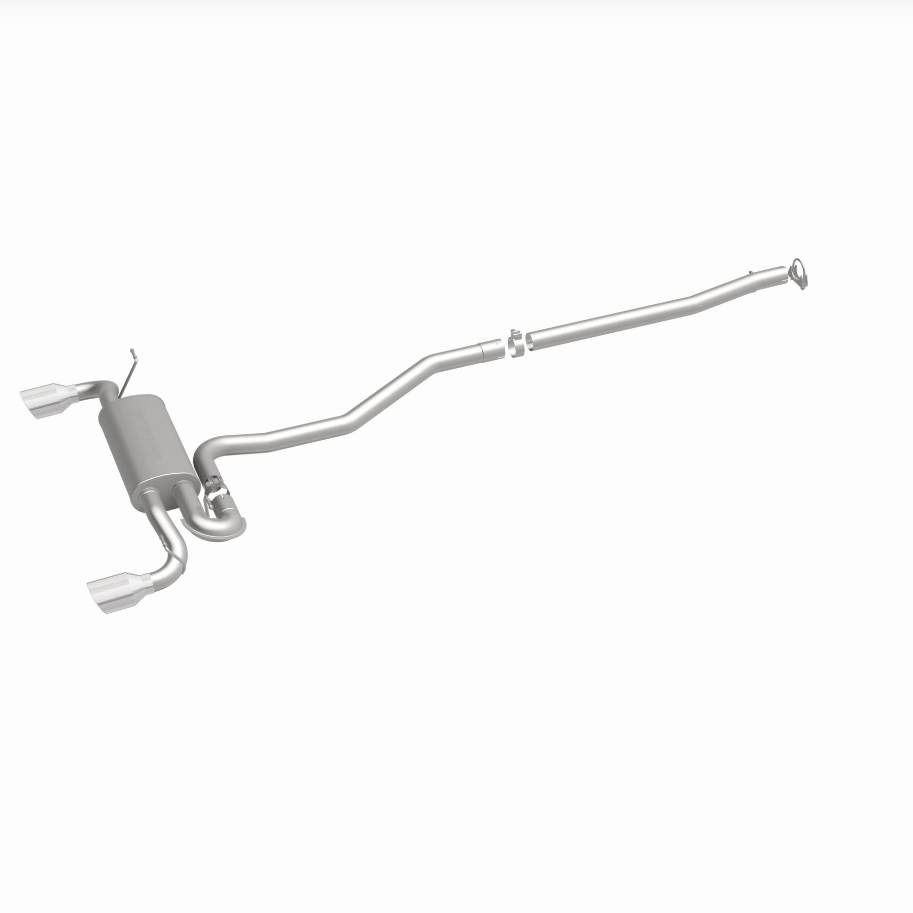 MagnaFlow Exhaust Products 15065 - Touring Series Polished Cat-Back System 1